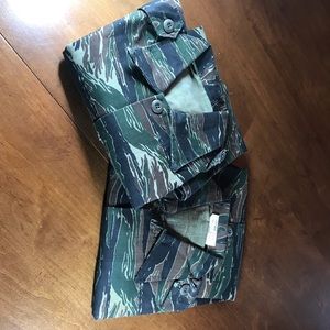 Tiger Stripe Vintage Tops, made in the USA